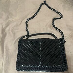 Black chain ALDO crossbody bag